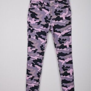 Womens Express Camo Skinny Pants- PINK Size 2  mikki_style_accessories